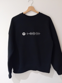 Trui met Spotify-code