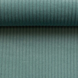 Corduroy brede rib mint