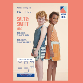 Papieren patroon SALT & SWEET KIDS | Zomergoed voor jongens en meisjes | maat 92-164