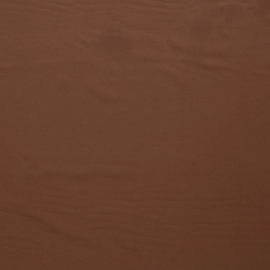 Katoen Jersey stof Effen Roest