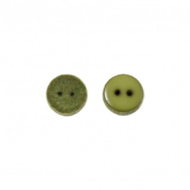 knoop  11 - 2 hole - Grasgroen
