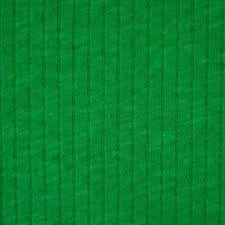 Katoen/Linnen Rib Knit - Entrup - uni - groen (364FS25)