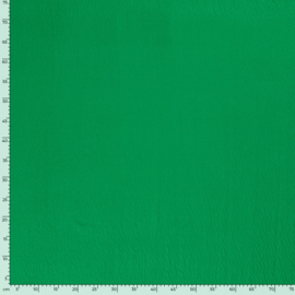 Viscose Bubble stof Effen Groen