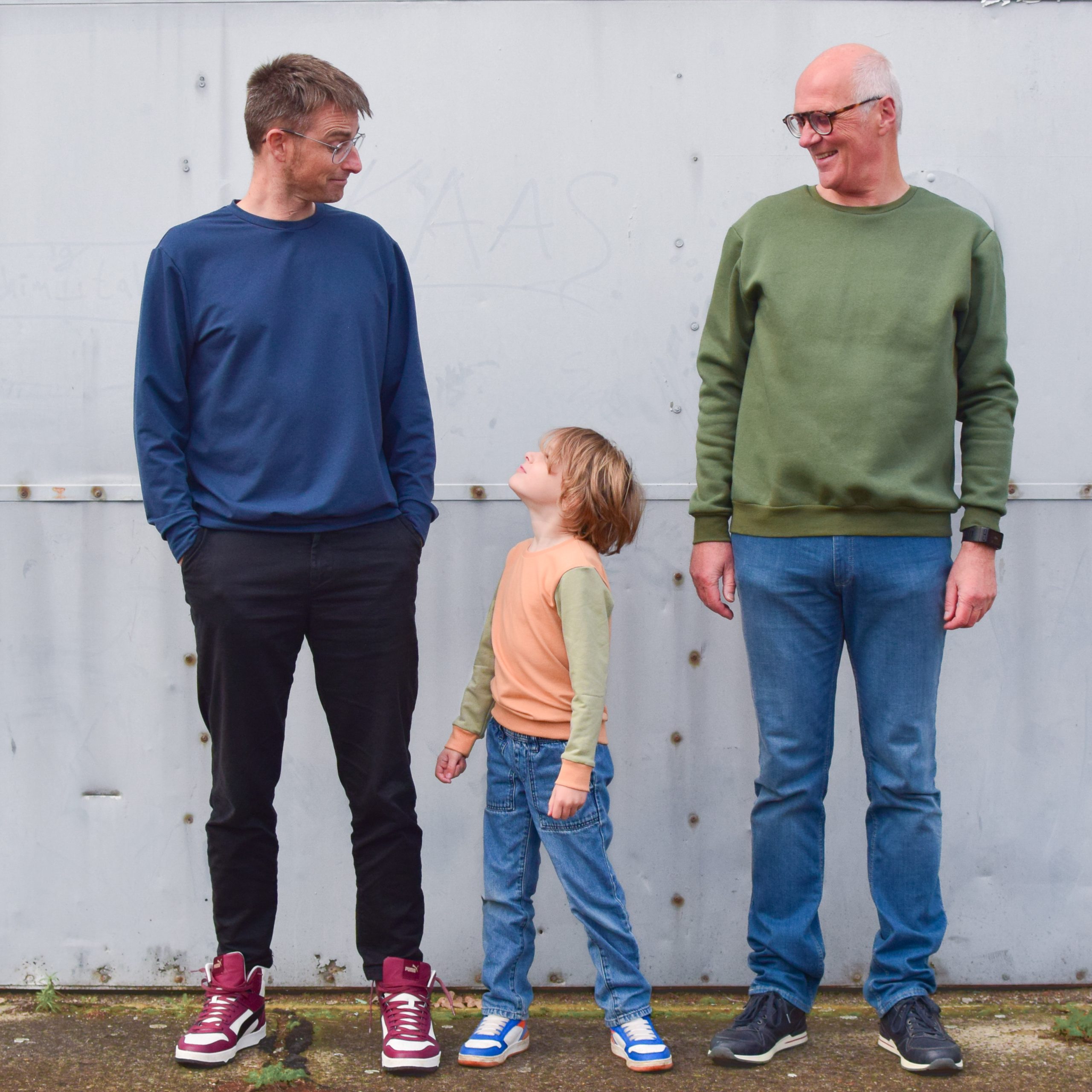 Sem sweater voor heren & tieners – papieren naaipatroon