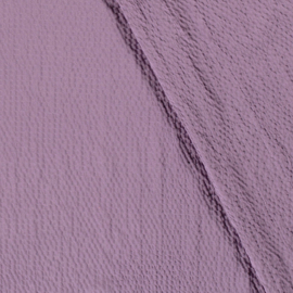 Viscose Bubble stof Effen Lila