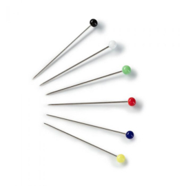 Prym Glaskopspelden assortiment 0.60x30mm zilver