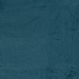 Bamboe fleece - petrol