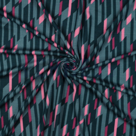 PUNTA DI ROMA ABSTRACT - DARK MINT