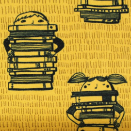 Biojersey Book Kids mosterd