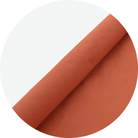 DRY WAX CANVAS (VOORGESNEDEN 0.5M) – SMOKEY ORANGE