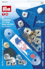 BROEKHAKEN EN-STAAFJES 13MM