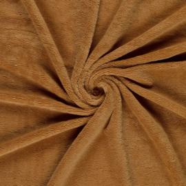 Bamboe fleece - camel