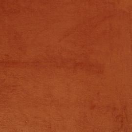 Bamboe fleece - Brique
