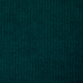 Juna - Rekbare corduroy teal