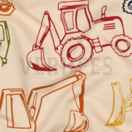 FRENCH TERRY WORK VEHICLES - SAND