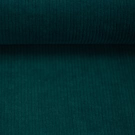 Juna - Rekbare corduroy teal