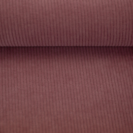 Juna - Rekbare corduroy rose