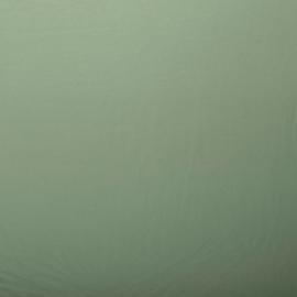 French terry effen donker mint
