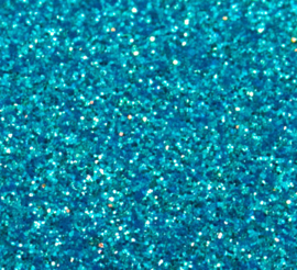 Flexfolie glitter Aqua