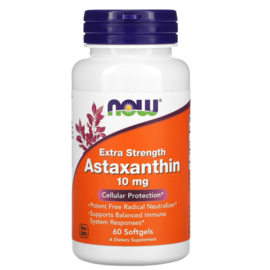 Now Foods Astaxanthine, 10 mg , 60 vegetarische softgels