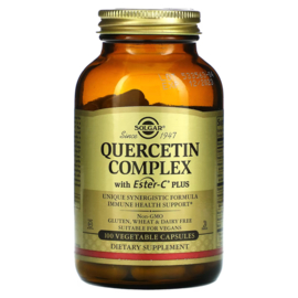 Solgar Quercetine Complex met Ester-C plus, 100 vegetarische capsules