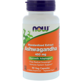 Now Foods, Ashwagandha, 450 mg ,  90 vegetarische capsules