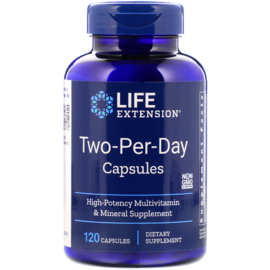 Life Extension, Two Per Day, Multivitamine, 120 capsules