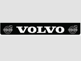 Spatlap achterbumper zwart Volvo in wit