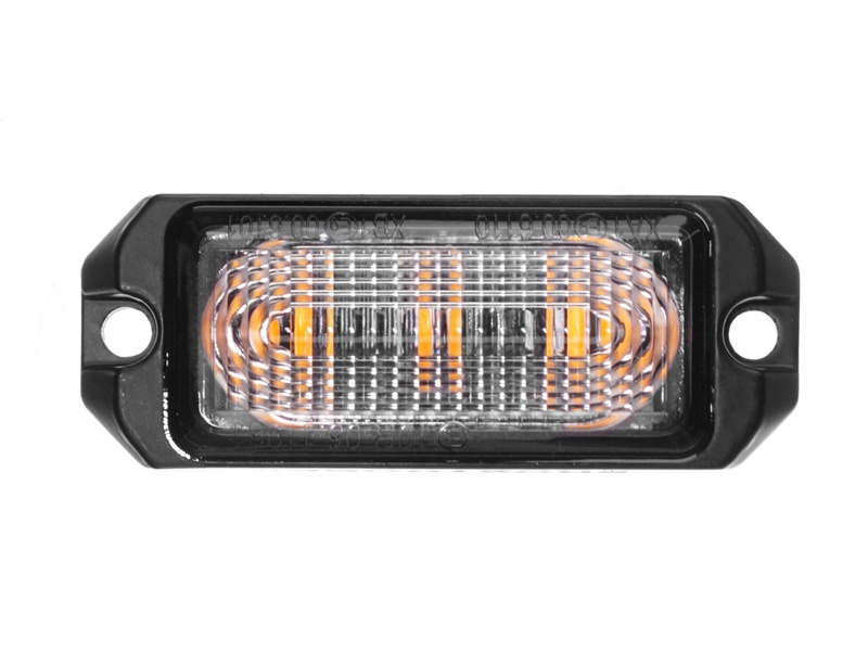 Platte led flitser wit 3 leds zeer fel LED FLITSERS Led4wheels