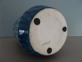 Vaas blauw - VERKOCHT