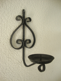 Metalen muurkandelaar - VERKOCHT