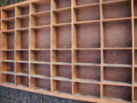 Houten letterbak - VERKOCHT