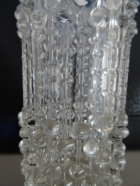Candlewax vaas - Frantisek Pecency - vintage - glas - VERKOCHT