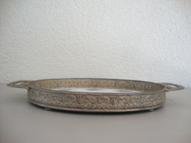 Dienblad brocante - bloemetjes - VERKOCHT