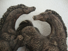 Wanddecoratie paarden - VERKOCHT