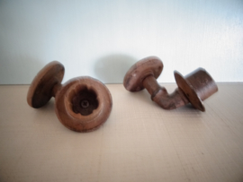 Metalen muurkandelaren - wandkandelaar - Set van 2 - VERKOCHT