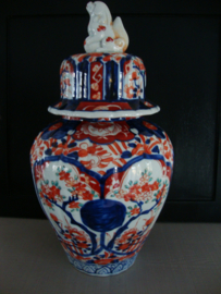 Japans imari - dekselpot - 19e eeuw - VERKOCHT