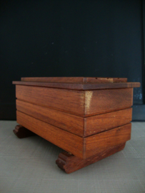 Houten kistje - vintage - VERKOCHT