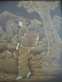 Schilderij Indonesie - Java Bali - VERKOCHT