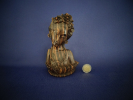 Houten beeldje Balinese vrouw - Aziatisch