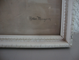 Prent H. van Meegeren - geitje - VERKOCHT