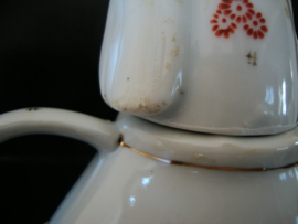Vintage theepotje - kindertheepotje - hondje - VERKOCHT