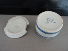 Delfts blauw dekselpotje - VERKOCHT