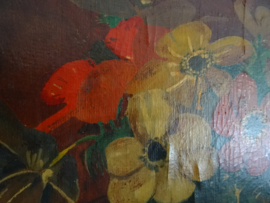 Schilderij vintage - bloemen - VERKOCHT