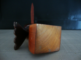 Houten beeldje Toekan - vogel - VERKOCHT