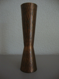 Vintage vaasje - koper of messing - VERKOCHT