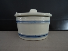 Delfts blauw dekselpotje - VERKOCHT