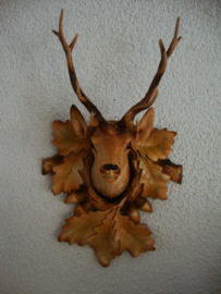 Vintage hertenkop - kunststof - VERKOCHT