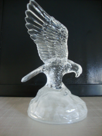 Glazen roofvogel - arend - adelaar - VERKOCHT