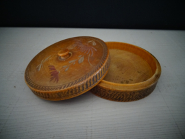 Rond doosje - vintage